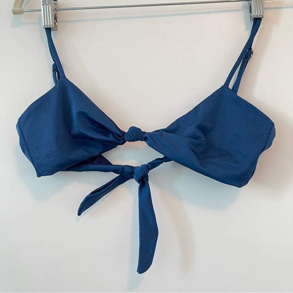 SEA SALT SWIN | SHIMMER NAVY BIKINI HIGH LEG BOTTOMS - Picture 6 of 12